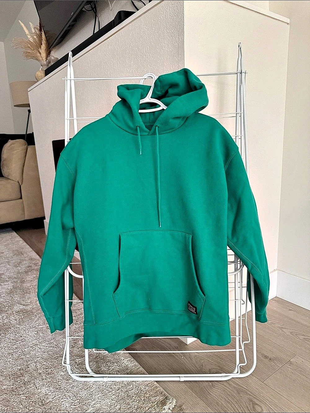 Levi Strauss & Co. Green Pullover Hoodie Like New